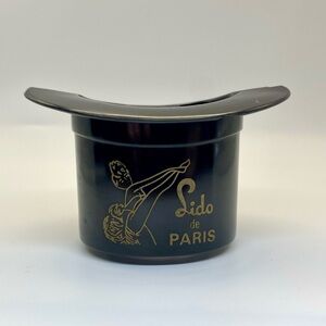 Vintage Lido de Paris cabaret top hat ashtray